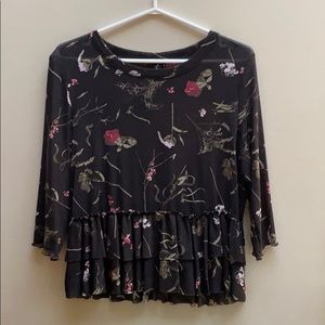 Urban Outfitters Sheer Blouse